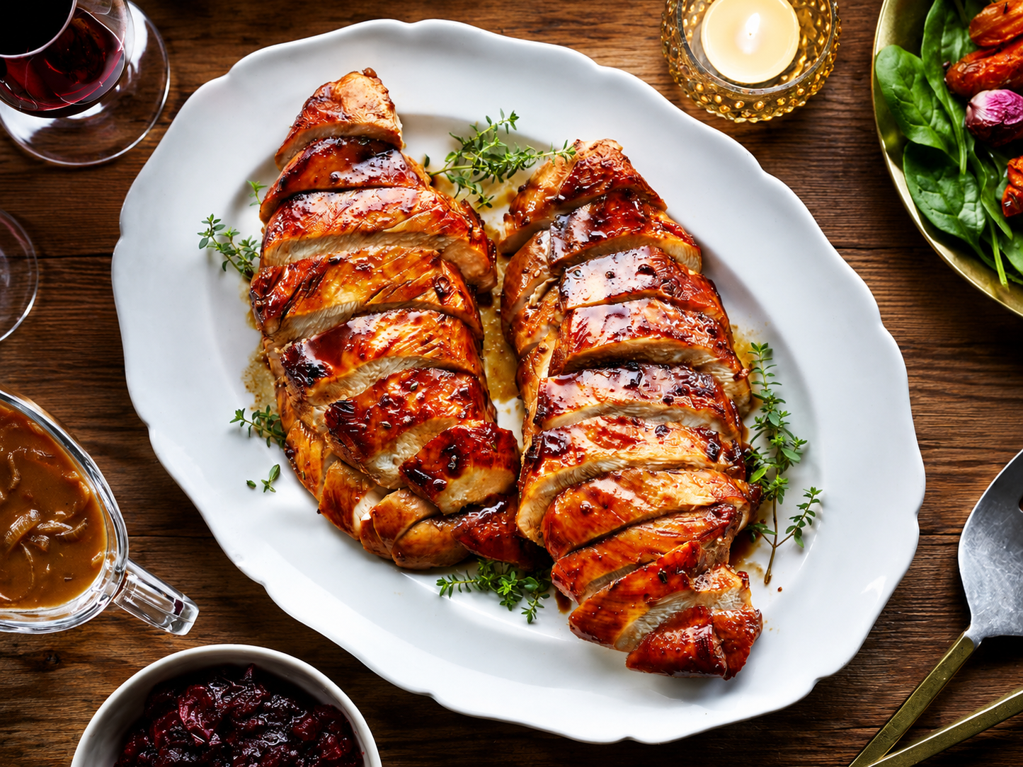 Poitrine de poulet à l’érable