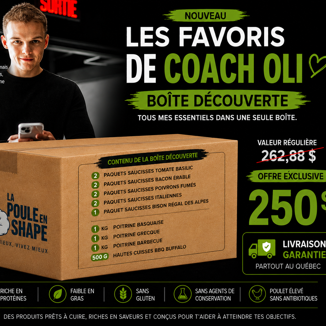 Les Favoris de Coach Oli — Boîte découverte