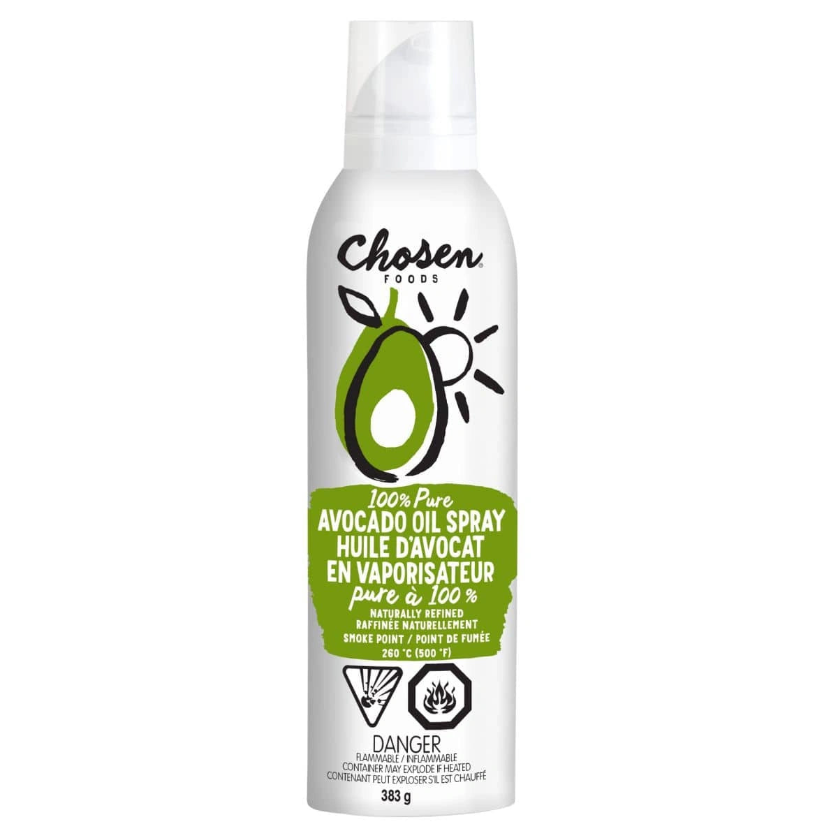 Huile D`Avocat Vaporisateur 383g