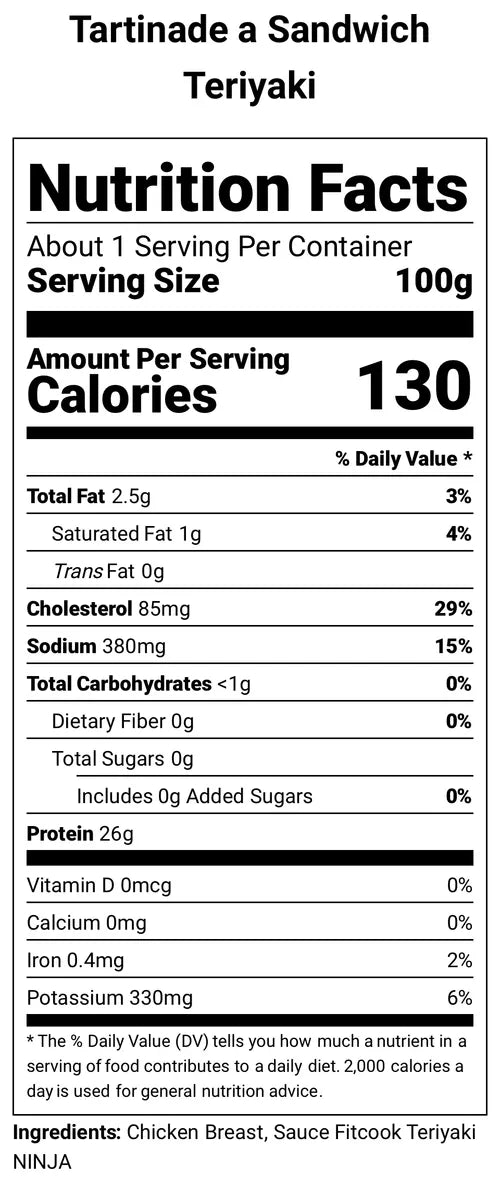 Tartinade TERIYAKI (200g )
