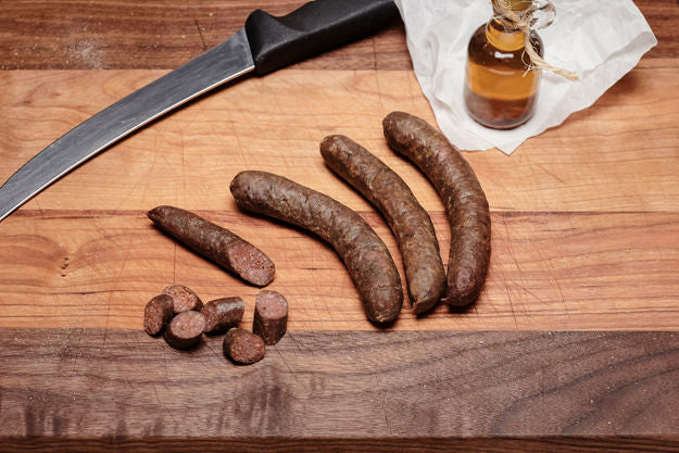 Saucisses Bison Bacon Fromage( 5 par paquet )