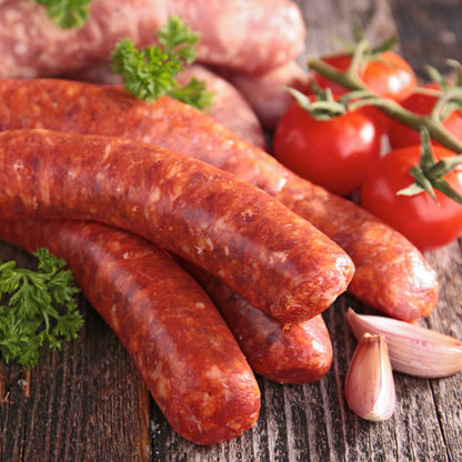 Saucisses Tomate Basilic ( 4 par paquet )