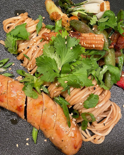 Saucisses Lime & Coriandre( 5 par paquet )