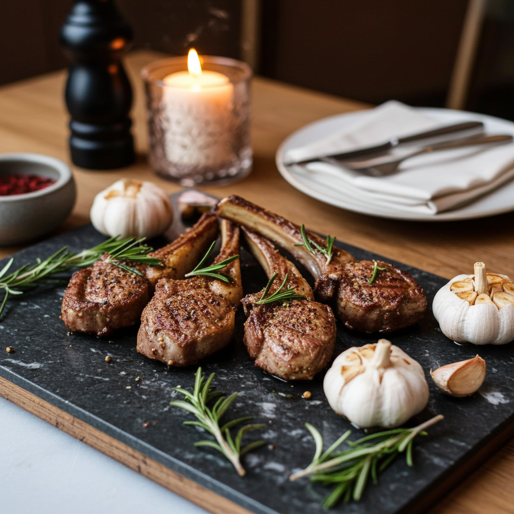 Cotelette d'agneau Grecque & Citron ( 500 g )