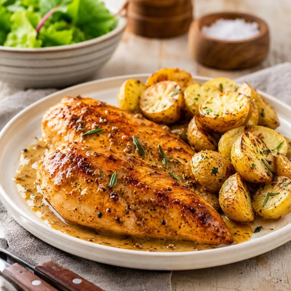 Poitrine de poulet a Dijon Miel   — Prêt à manger