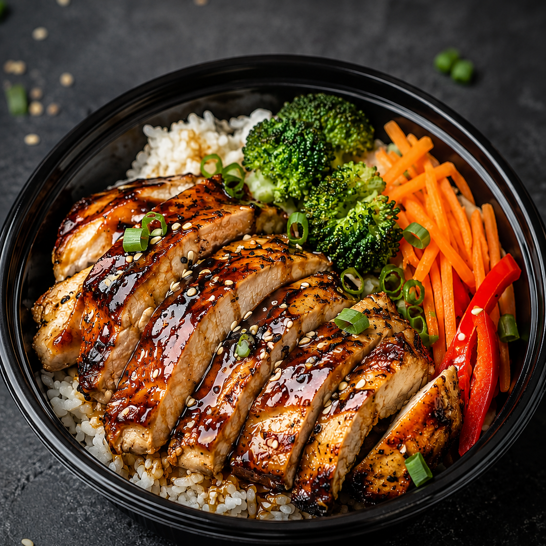 Poitrine de poulet Teriyaki — Prêt à manger