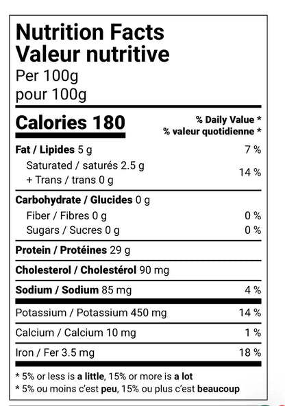 Bœuf Hachée Extra Maigre 454g 1lb